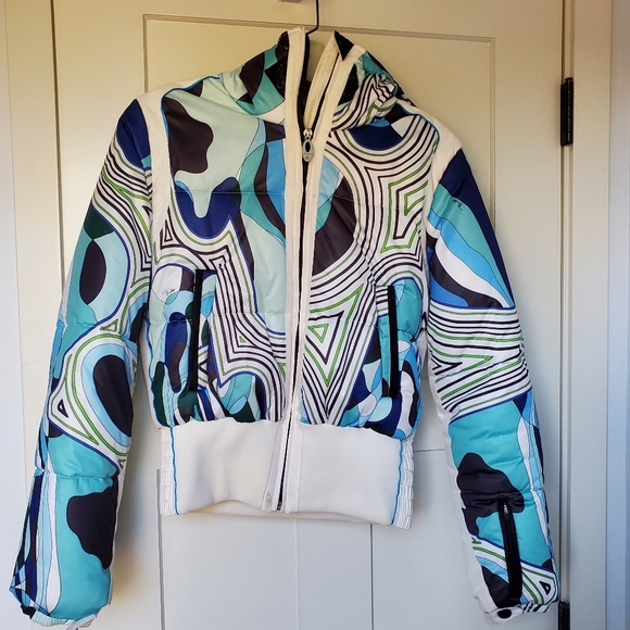 Rossignol Emilio Pucci Down Ski Jacket 